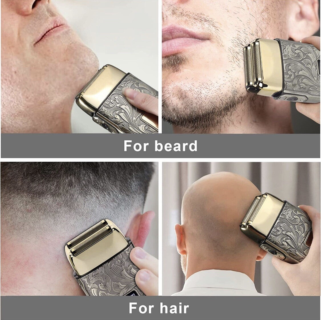 Maquina De Afeitar Electrica Para Hombre Afeitadora Rasuradora Barba Afeitadoras